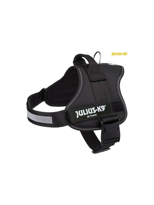 Trixie Dog Harness Vest Julius K9 Powerharness Black X-Large / Large 50mm x 71-96cm 14861