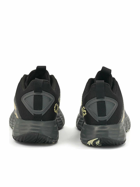 Ownthegame 2.0 Χαμηλά Μπασκετικά Παπούτσια Grey Five / Matte Gold / Core Black