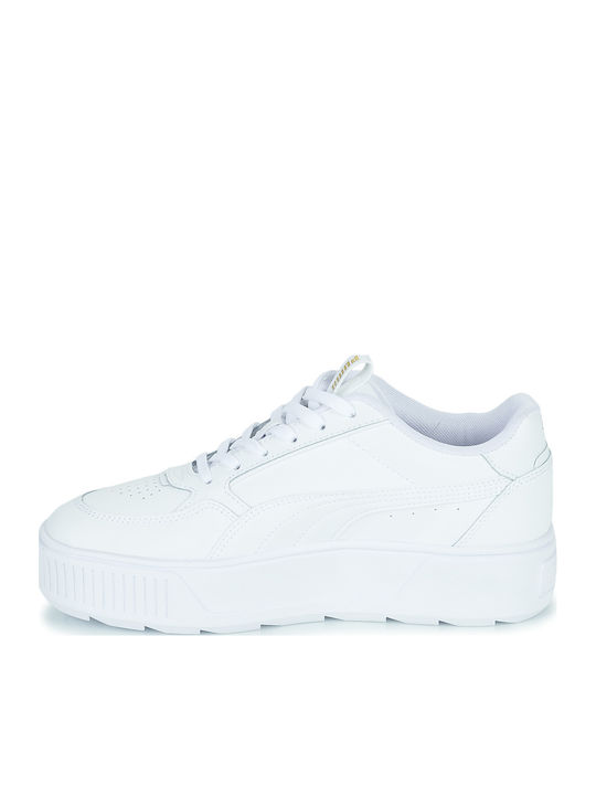 Karmen Rebelle Γυναικεία Flatforms Sneakers Λευκά