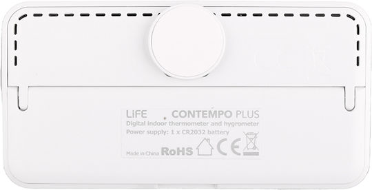 Life Contempo Plus Indoor Thermometer & Hygrometer Tabletop