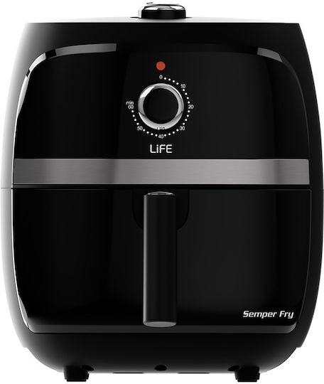 Life Semper Fry Air Fryer 3.2lt Μαύρο