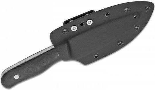 Spyderco Serrata G10 Pin Messer Schwarz in Hülle