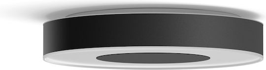 Philips Smart Deckenleuchte Badezimmer 38.1cm Schwarz mit Integrierter LED