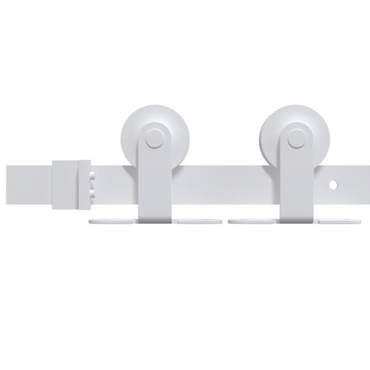 vidaXL Door Return Mechanism for Doors up to 183cm and 100kg White