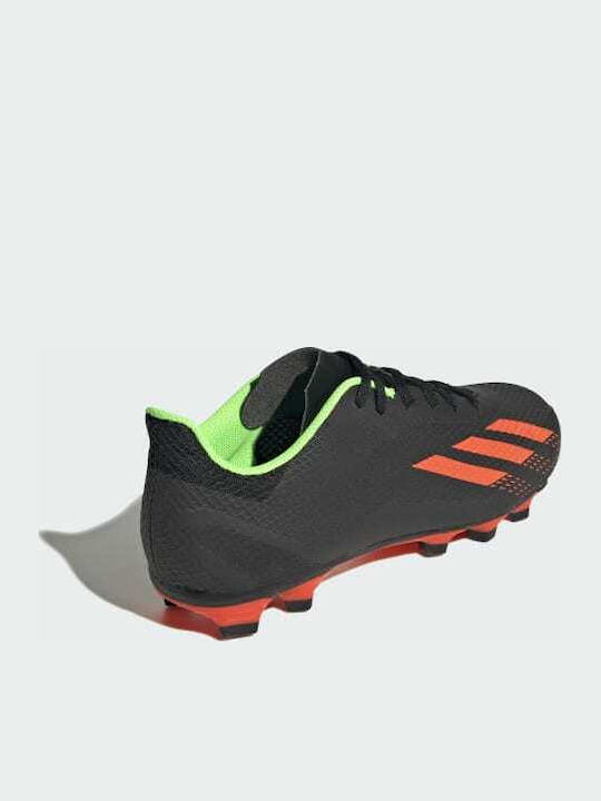 adidas X Speedportal4 Football Shoes with Cleats Core Black / Solar Red / Solar Green