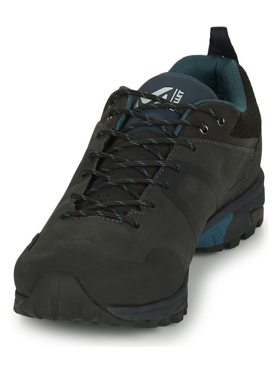 Millet Hiking Up Leather GTX Men's Hiking Shoes Waterproof with Gore-Tex Membrane Black