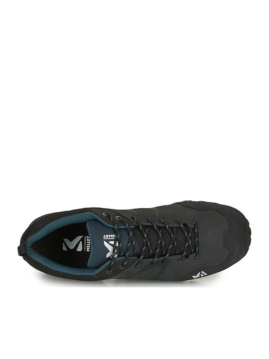 Millet Hiking Up Leather GTX Men's Hiking Shoes Waterproof with Gore-Tex Membrane Black