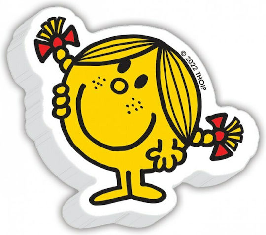 CHartini Poli Eraser for Pencil and Pen Little Men & Little Ladies (Μiscellaneous Designs/Colors) 1pcs