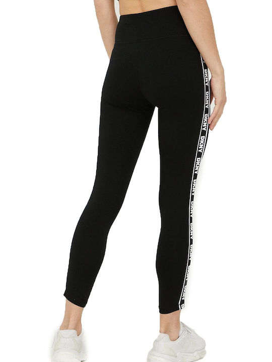 DKNY Women's Cropped Training Legging High Waisted Black