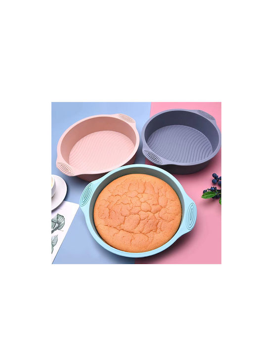 Spring No Coating Silicone Cake Baking Pan 29x29x6cm