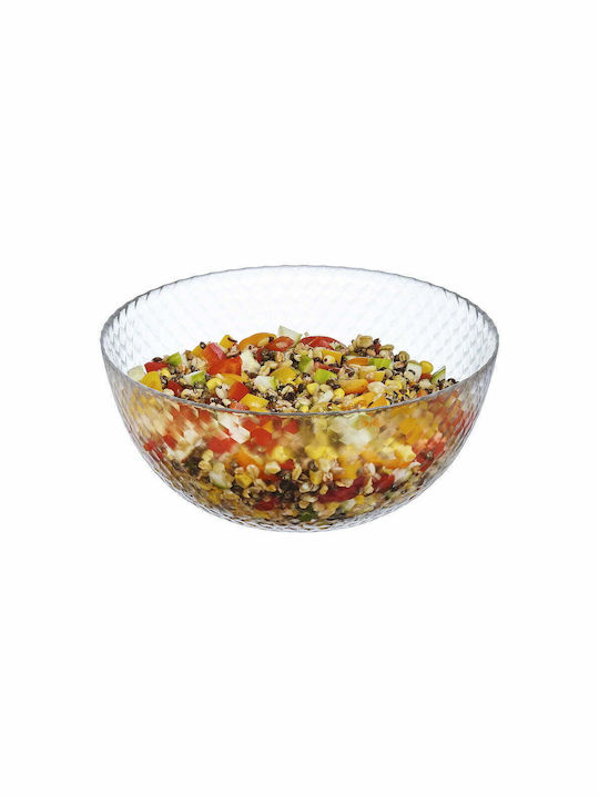 Luminarc Pampille Glass Salad Bowl Transparent 24x24cm