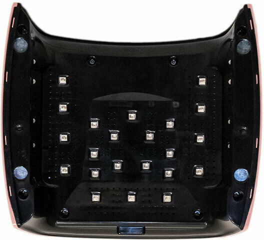 Foxy Επαναφορτιζόμενο Φουρνάκι Νυχιών UV / LED 48W Ροζ