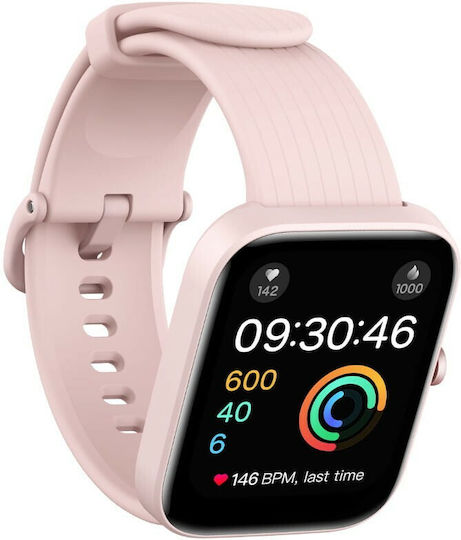 Amazfit Bip 3 Pro 45mm Wasserdicht Smartwatch mit Pulsmesser (Pink)