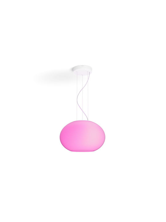 Philips Pendant LED Suspension with Rope with Multicolor RGB Lighting White