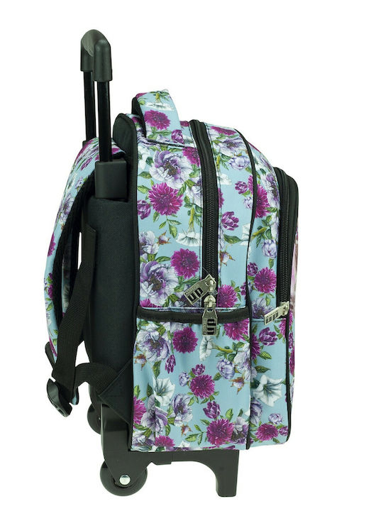 Back Me Up School Trolley Bag Kindergarten With Water Bottle Holder Multicolour 12 Litre 15 x 15 x 25cm
