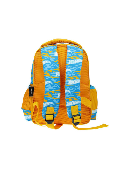 Gim Challenge Accepted Hot Wheels Schulranzen Rucksack Kindergarten Mehrfarbige mit Flaschenhalter 12lt 2022