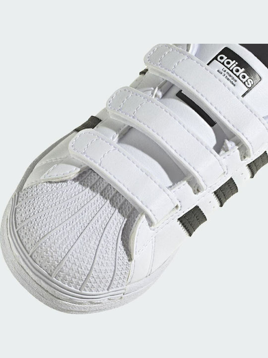 Superstar Superstar Kids Sneakers with Scratch Cloud White / Core Black / Blue