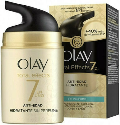 Olay Total Effects fără culoare Hidratantă & Anti-îmbătrânire Cremă Pentru Față 50ml