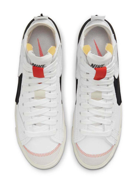 Blazer Mid '77 Jumbo Мъжки Флатформи Маратонки White / Black / Sail