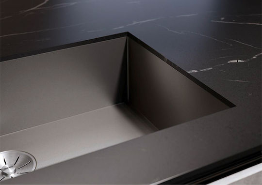 Blanco Zerox 700-U Υποκαθήμενος Inox Σατινέ Μ74xΠ44cm Dark Steel Blanco Zerox 700-U Υποκαθήμενος Inox Σατινέ Μ74xΠ44cm Dark Steel