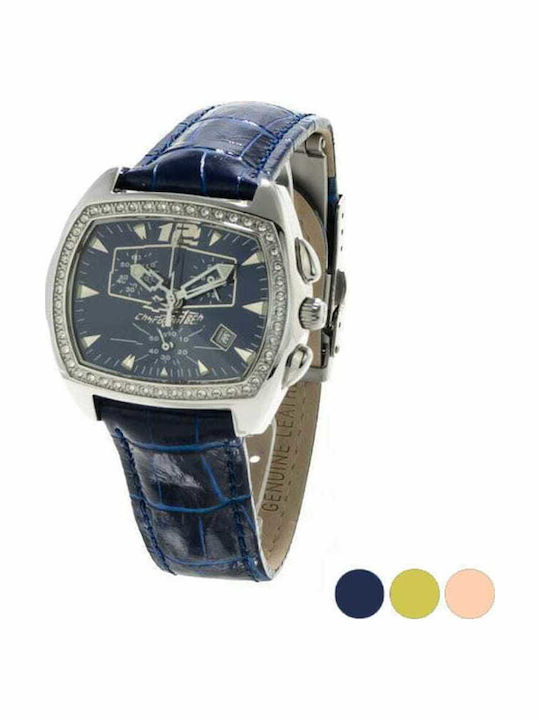 Chronotech Ρολόι Μπαταρίας με Δερμάτινο Λουράκι