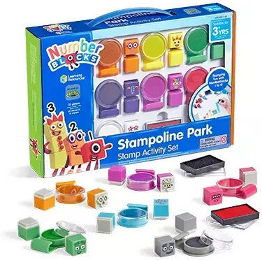 Learning Resources Numberblocks Stampoline Park Stamp Activity Set Εκπαιδευτικό Παιχνίδι Γνώσεων για 3+ Ετών