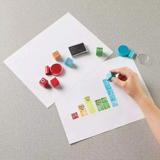 Learning Resources Numberblocks Stampoline Park Stamp Activity Set Εκπαιδευτικό Παιχνίδι Γνώσεων για 3+ Ετών