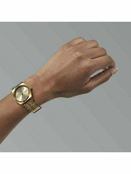 Nixon Time Teller Ρολόι Μπαταρίας με Μεταλλικό Μπρασελέ Nixon Time Teller Ρολόι Μπαταρίας με Μεταλλικό Μπρασελέ