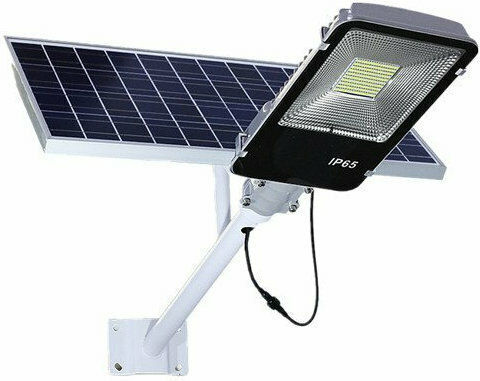 Factory Street Solar Light 120W 10000lm Cold White 6500K with Remote Control IP67 58cmx36cmcm
