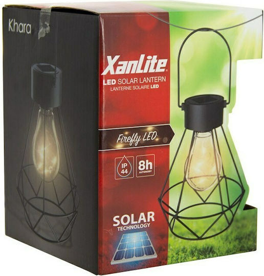 Xanlite Retro Solar Light Floor Traffic light Warm White 2700K with Photocell 24cmx15cmcm
