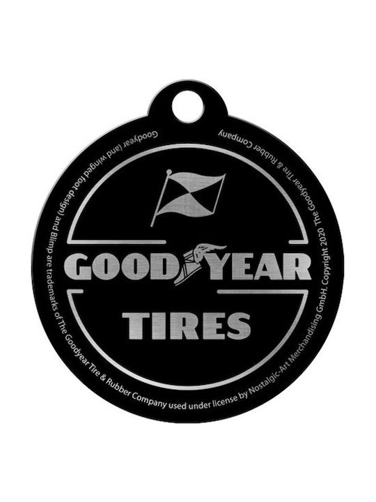 Nostalgic Art Σετ Μπρελόκ Πορτοφόλια Goodyear Eagle Wheel Μεταλλικά 2τμχ