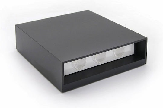 Adeleq Στεγανή Πλαφονιέρα 13x14x4εκ. Adeleq Στεγανή Πλαφονιέρα 13x14x4εκ.