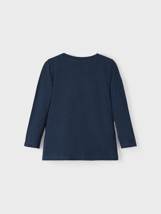 Name It Kids Blouse Long Sleeve Navy Blue