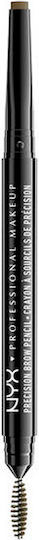 NYX Professional Makeup Precision Pencil for Eyebrows 02 Taupe