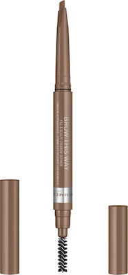 Rimmel Brow This Way 2-in-1 Fill & Sculpt Eyebrow Definer Eyebrow Pencil 001 Blonde