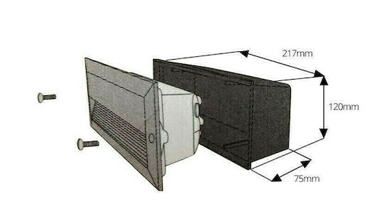 Nowodvorski Aplica de Exterior Montată pe Perete E14 Nowodvorski Aplica de Exterior Montată pe Perete E14