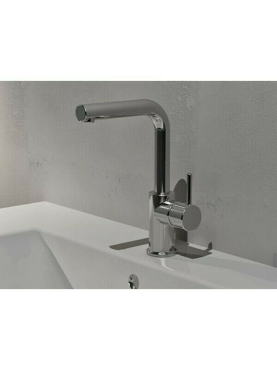 Eurorama Tonda Mixing Tall Sink Faucet Silver 145333
