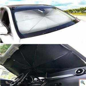 Internal Car Windshield Sunshade Umbrella 500-898058 140x80cm