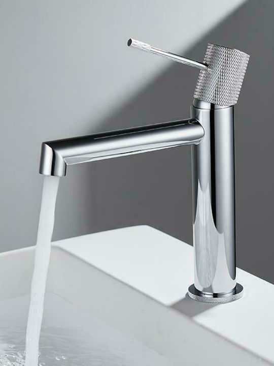 Orabella Terra Mixing Sink Faucet Silver