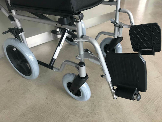 Wheel Economy Transit cu roți compacte Scaun cu rotile 12" Pliabil Tip simplu 43cm