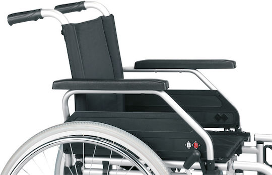 Bischoff & Bischoff S-Eco 300 Αναπηρικό Αμαξίδιο 24" Πτυσσόμενο Απλού Τύπου 46cm