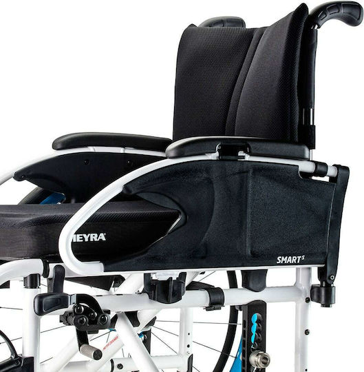 Meyra Smart S 2.370 Αναπηρικό Αμαξίδιο Απλού Τύπου 52cm 2.370 Λευκό