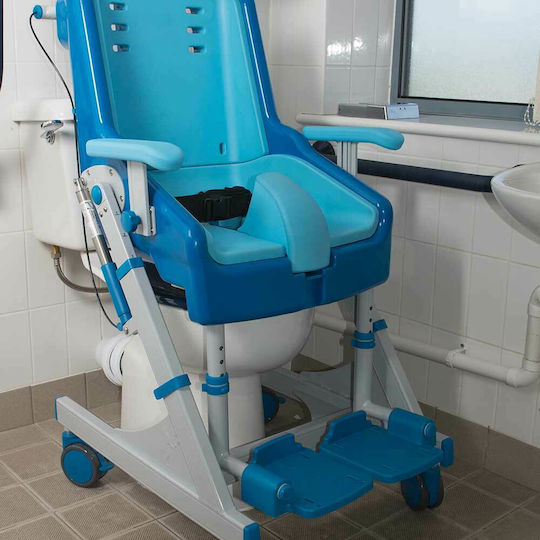 NRS Seahorse N72024 Kinder Rollstuhl Badezimmer Kinder-Badezimmer / Toilettensitz klein Blau