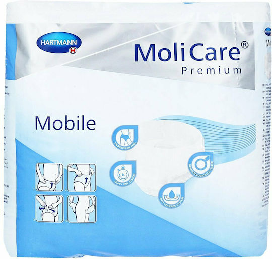 Hartmann MoliCare Premiun Mobile Εσώρουχα Ακράτειας Medium 14τμχ