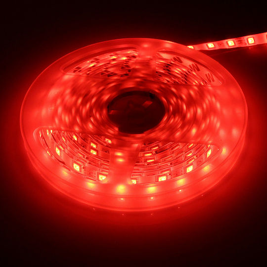 Waterproof Smart LED Strip 12V RGB Light 5m Type SMD5050 with Power Supply & Remote Control
