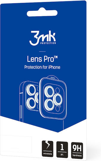 3MK Lens Protection Pro Camera Protection Tempered Glass Silver for the iPhone 12 Pro Max