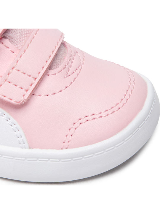 Courtflex Kinder Sneakers mit Klettverschluss Rosa