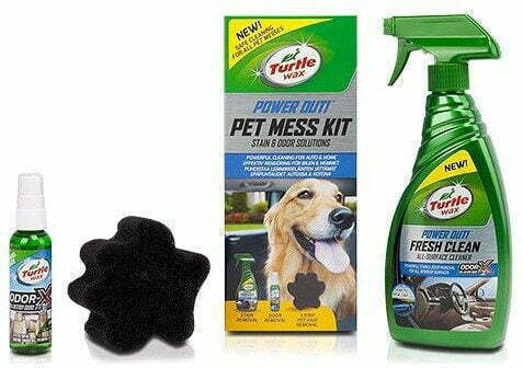 Turtle Wax Liquid Cleaning for Upholstery Power Out! Pet Mess Kit
