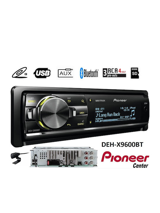 Pioneer Sistem Audio Auto 1DIN (Bluetooth/USB) cu Panou detașabil