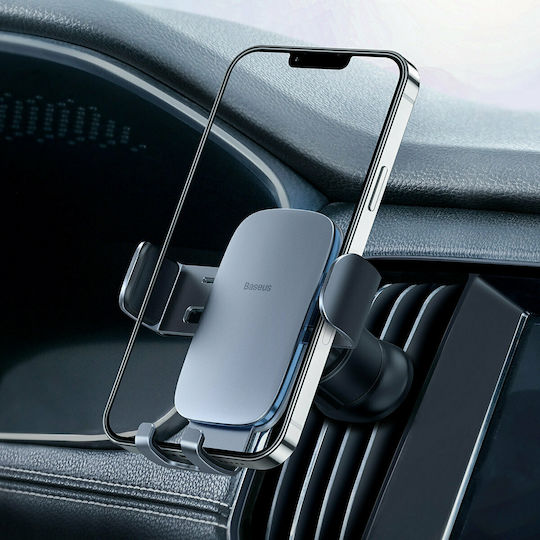 Baseus Metal Age II Car Mobile Mount 4.7" - 6.7" with Adjustable Hooks Dark Grey
